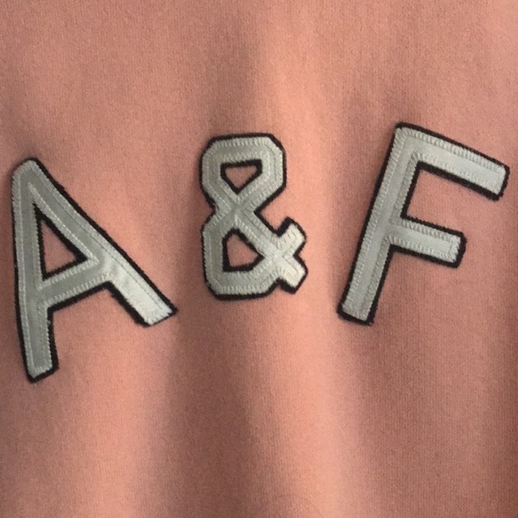 Abercrombie & Fitch Size Medium Soft Pink Hoodie - Picture 6 of 6